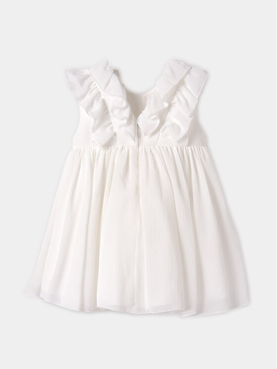 Abel & Lula Abel & Lula Sukienka elegancka 5002 Écru Regular Fit