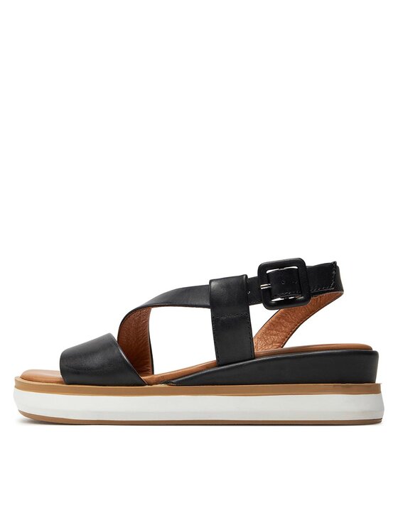 Inuovo Inuovo Босоніжки 113060 Чорний