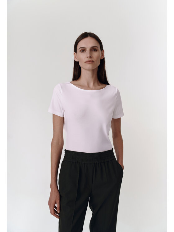 TATUUM TATUUM Bluzka MIKAJA Biały Classic Fit
