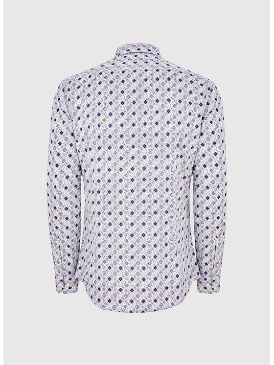 Pako Lorente Pako Lorente Koszula P23SF-1X-012 Biały Slim Fit