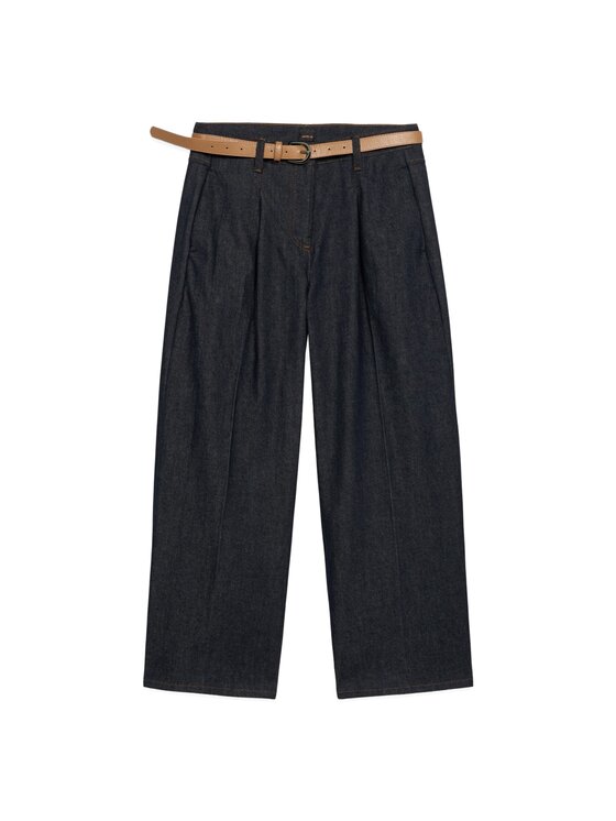 Oltre Oltre Jeans P558R008445N034 Blu Baggy Fit