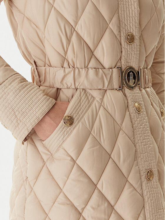 Fracomina Fracomina Übergangsjacke FR25WC3004O45301 Beige Regular Fit