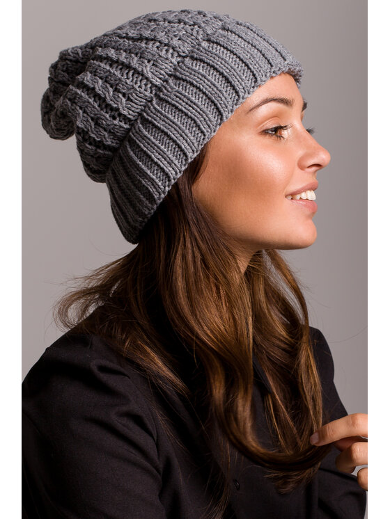BeWear BeWear Czapka bk057 Szary