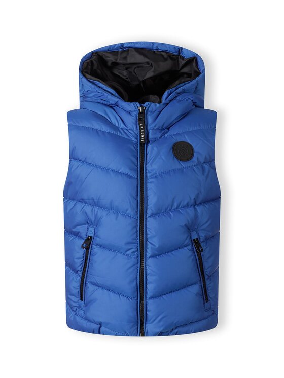 MINOTI MINOTI Kamizelka 19gilet41 Niebieski Regular Fit