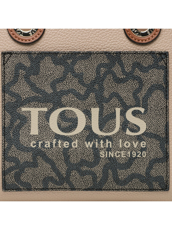 TOUS TOUS Rankinė Shopper M.Amaya K Icon 2001660343 Smėlio