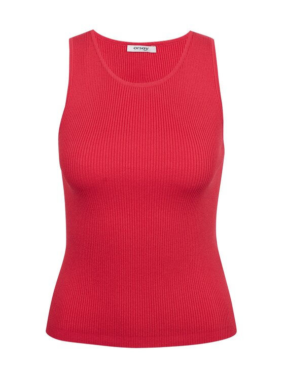 Orsay Orsay Tank top 507498324000__L Różowy Regular Fit
