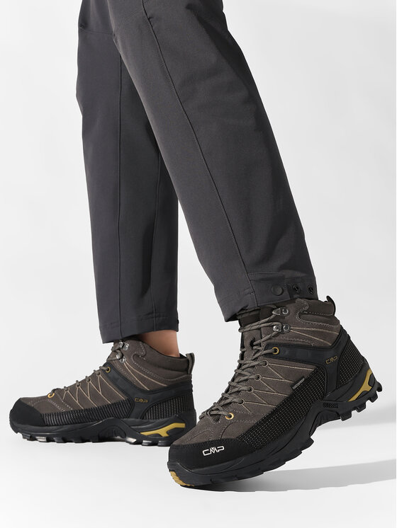 CMP CMP Trekkingi Rigel Mid Trekking Shoe Wp 3Q12947 Brązowy