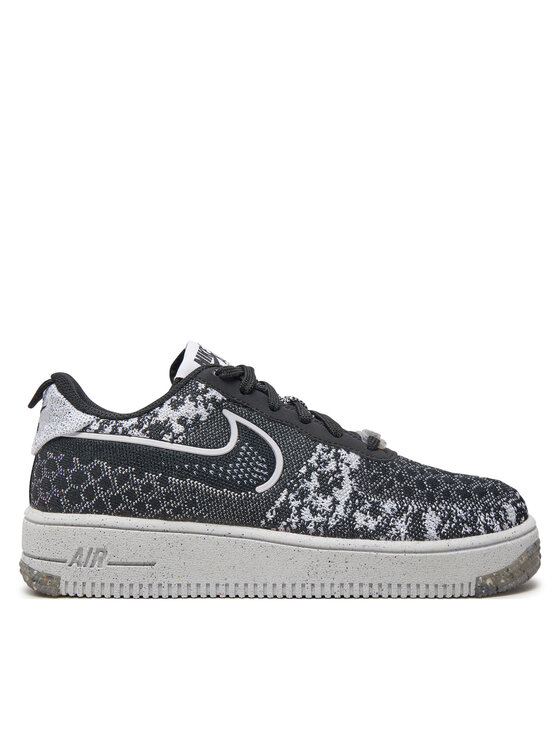Nike Sneakersy Af1 Crater Flyknit Nn (Gs) DM1060 001 Čierna