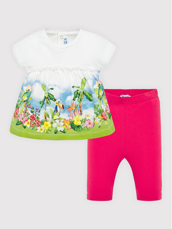 Completo tunica e leggings 1710 Multicolore