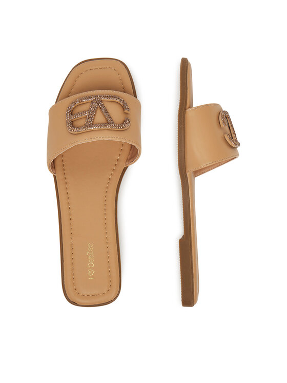 DeeZee DeeZee Papucs Q877-44 Bézs