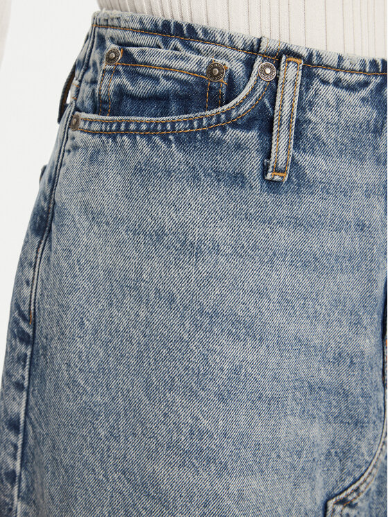 HUGO HUGO Jeans suknja 50530310 Plava Regular Fit