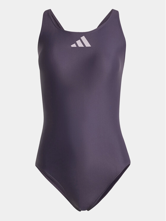 adidas Costume da bagno 3 Bar Logo IL7285 Viola Modivo