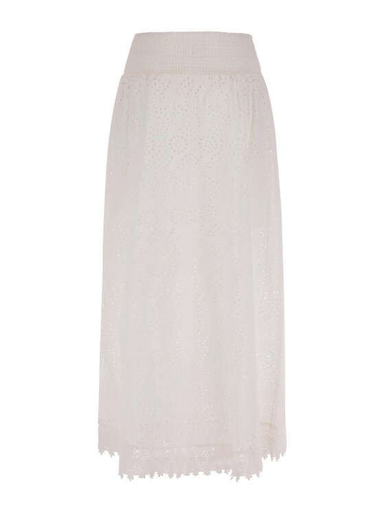 Guess Guess Trapeces svārki Rafa W3GD69 WFDC0 Balts Regular Fit