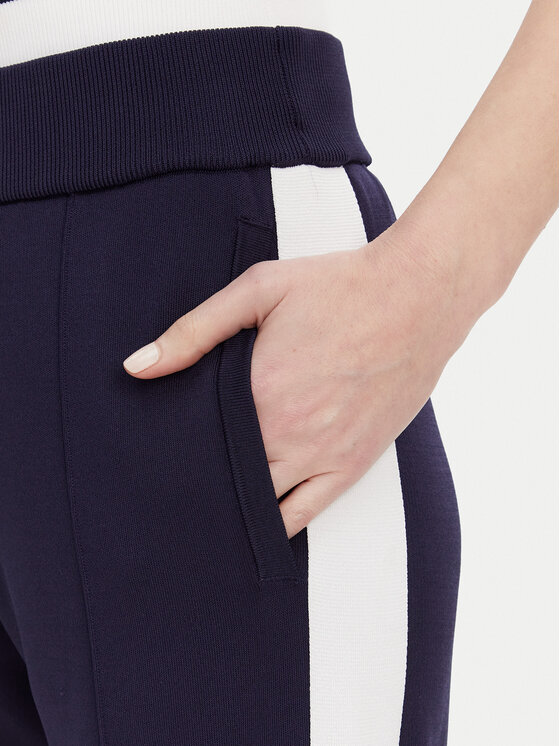 PINKO PINKO Pantaloni trening Marsicano 104888 A2FQ Bleumarin Regular Fit