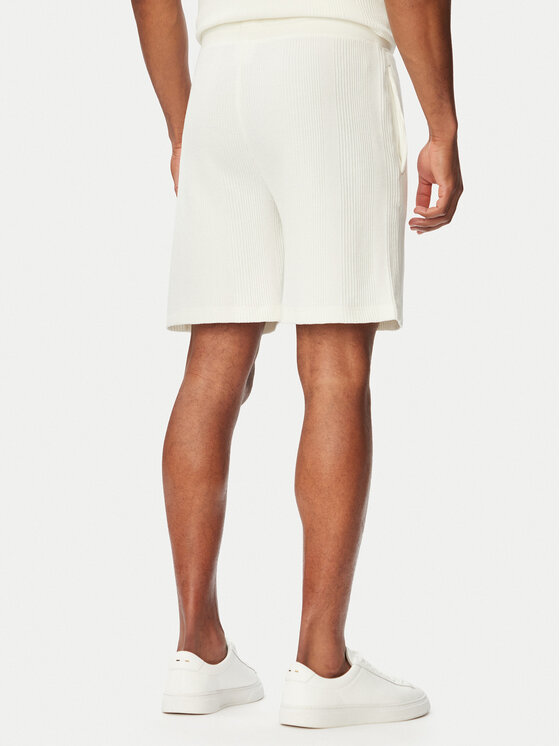 BOSS BOSS Sportshorts Structure Shorts 50540581 Creme Regular Fit
