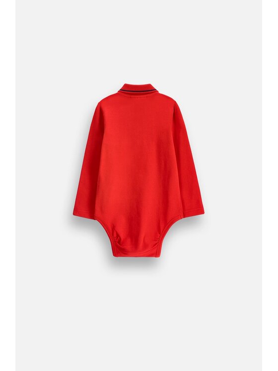 Coccodrillo Coccodrillo Dětské body ZC6112401EBB-009 Červená Regular Fit