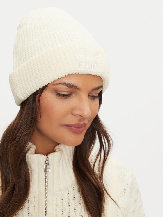 Puma Puma Čepice Classics Mid Fit Beanie 025677 02 Écru