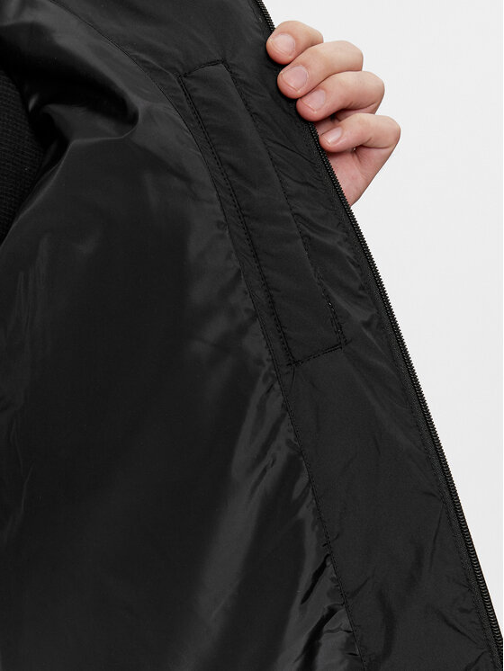 Calvin Klein Jeans Calvin Klein Jeans Зимно яке J30J324078 Черен Relaxed Fit