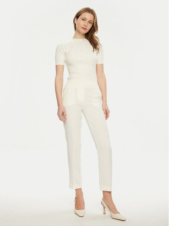 Marciano Guess Marciano Guess Светр 5RGR14 5821Z Écru Slim Fit
