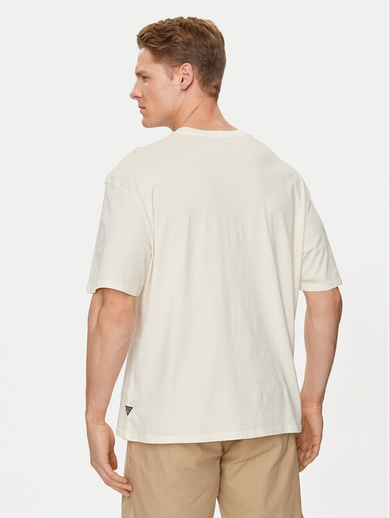 Guess Guess T-särk M4GI12 K9RM1 Beež Regular Fit