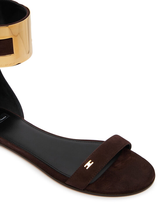 Elisabetta Franchi Elisabetta Franchi Sandale SA-88L-62E2-V540 Tamno smeđa