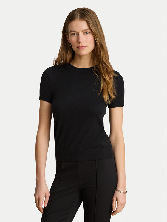 LAUREN RALPH LAUREN LAUREN RALPH LAUREN T-Shirt 200P14055002 Černá Regular Fit