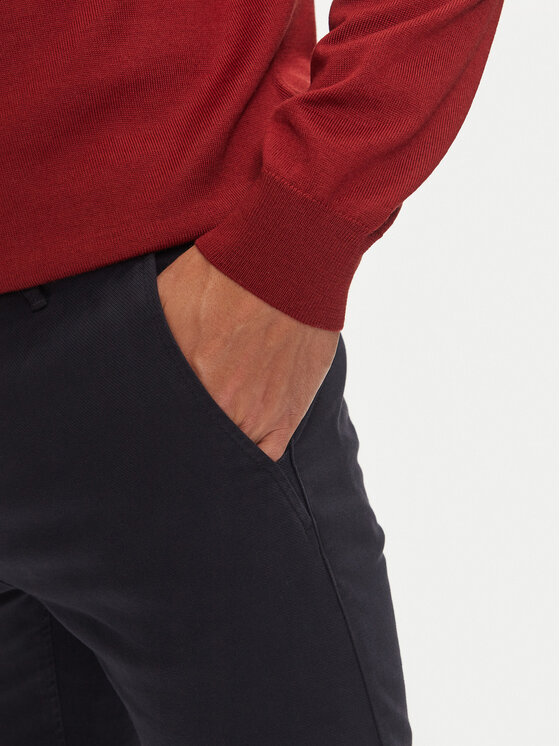 BOSS Boss Pantaloni chino 50518468 Blu scuro Slim Fit