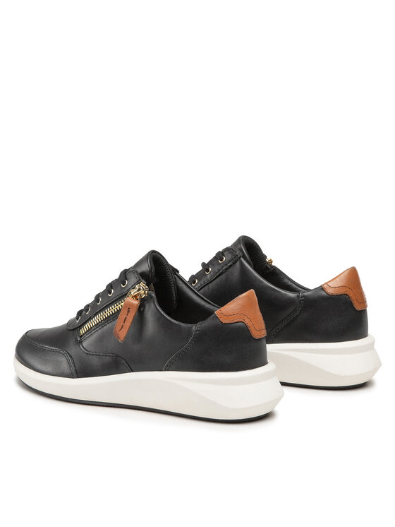Clarks Clarks Sneakersy Un Rio Zip 261680184 Czarny
