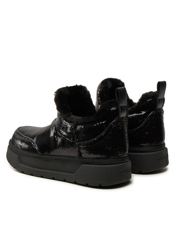 Guess Guess Botine Uniea FLFUNE FAM10 Negru