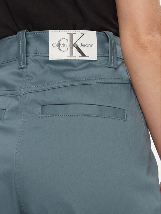 Calvin Klein Jeans Calvin Klein Jeans Spodnie cargo Cargo Pant J20J222607 Niebieski Regular Fit