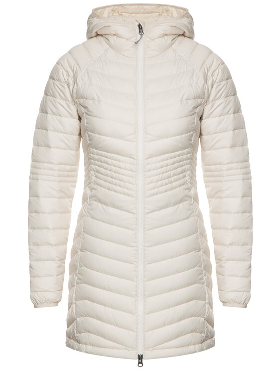 Columbia Columbia Geacă de iarnă Powder Lite 1748311 Écru Slim Fit