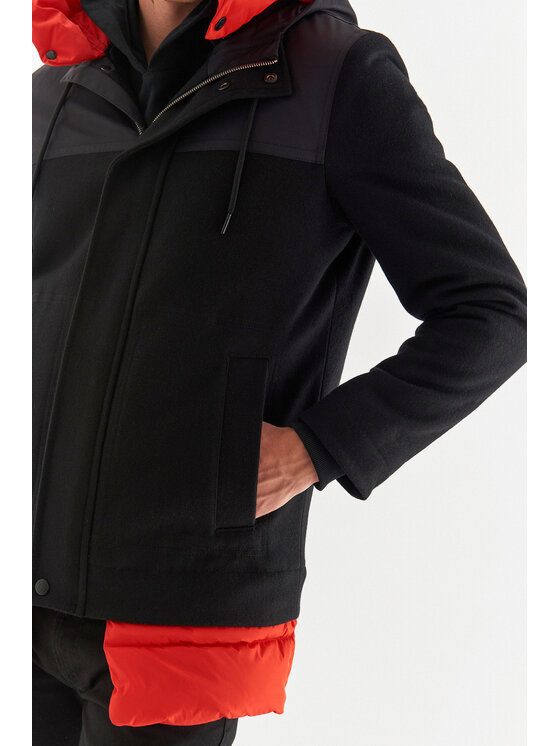 Pako Lorente Pako Lorente Kurtka zimowa M22WF-5X-001 Czarny Classic Fit