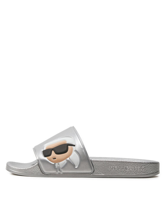 KARL LAGERFELD KARL LAGERFELD Шльопанці KL80905N Срібний