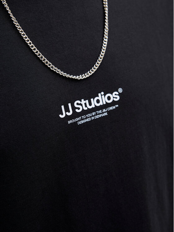 Jack&Jones Jack&Jones Marškinėliai Soho 12278787 Juoda Relaxed Fit
