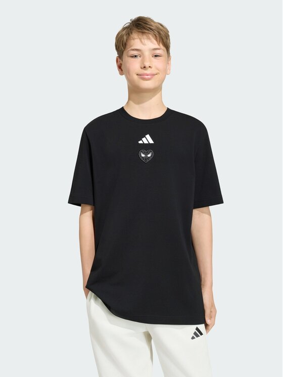 adidas adidas Koszulka techniczna 164612 Czarny Loose Fit