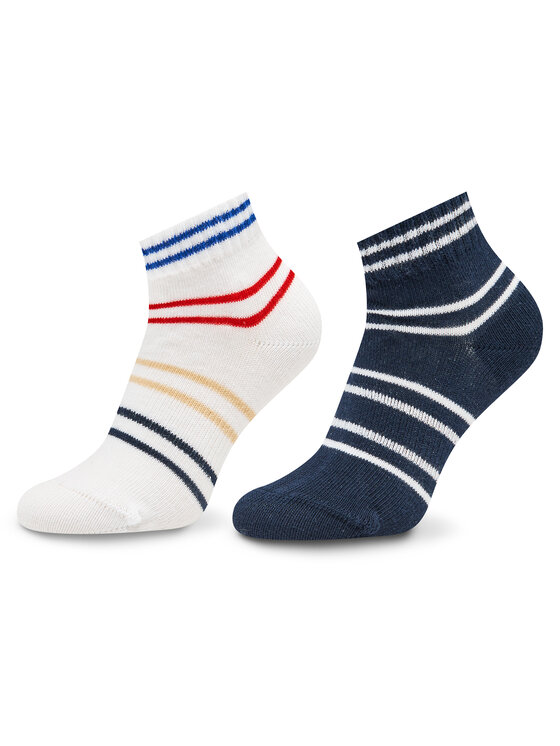 Set di 2 paia di calzini lunghi da bambini Tommy
