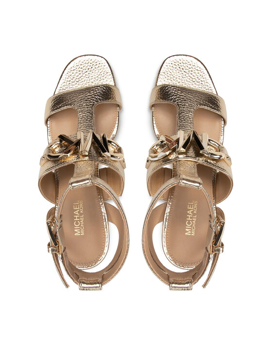 MICHAEL Michael Kors Sandalen Izzy T Strap 40S2IZFA1M Goldfarben Modivo