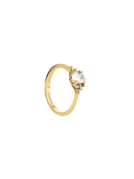 Rosefield Rosefield Pierścionek Vintage Ring Złoty