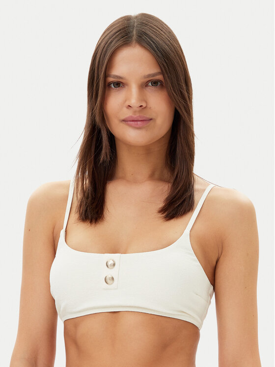 Tommy Hilfiger Tommy Hilfiger Верх від купальника UW0UW05815 Écru
