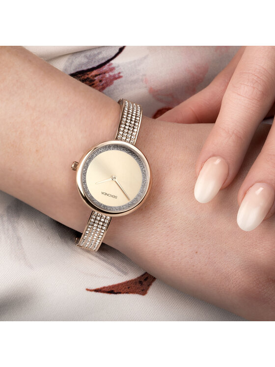 Sekonda Sekonda Zegarek 40599 Różowe złoto