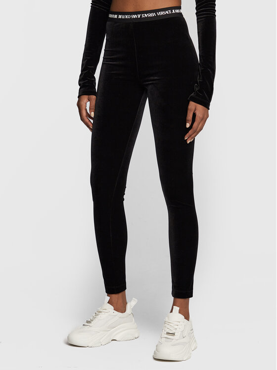 Versace Jeans Couture Клин 73HAC101 Черен Slim Fit