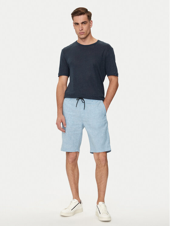 Boss Stoffshorts Chino-Tapered-Ds-1-S 50513027 Blau Tapered Fit 
