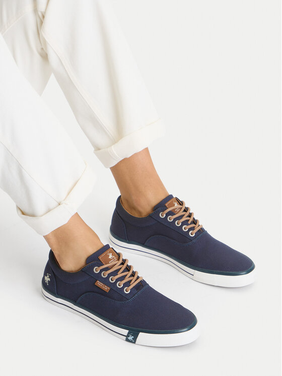 Beverly Hills Polo Club Beverly Hills Polo Club Sneakers aus Stoff CWBEO-DALSTON-01 Dunkelblau
