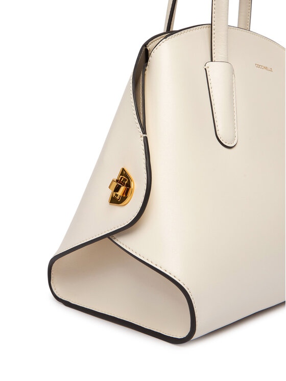 Coccinelle Coccinelle Ročna torba U7K Coccinelletylde Calf E1 U7K 18 02 01 Écru