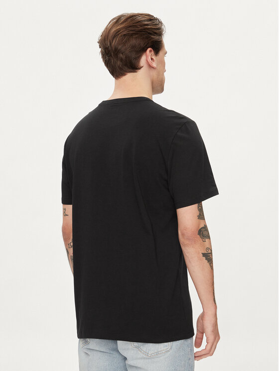 Gap Gap Majica 570044-02 Črna Regular Fit