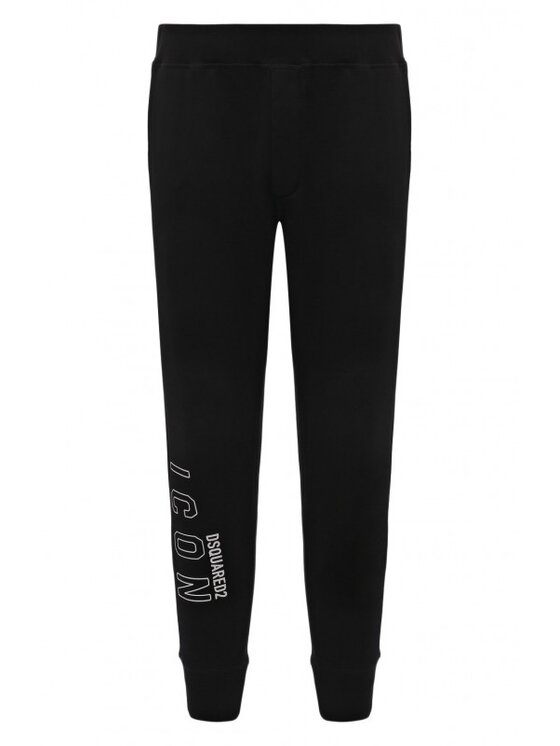 Dsquared2 Dsquared2 Teplákové kalhoty S79KA0041 S25516 Černá Slim Fit