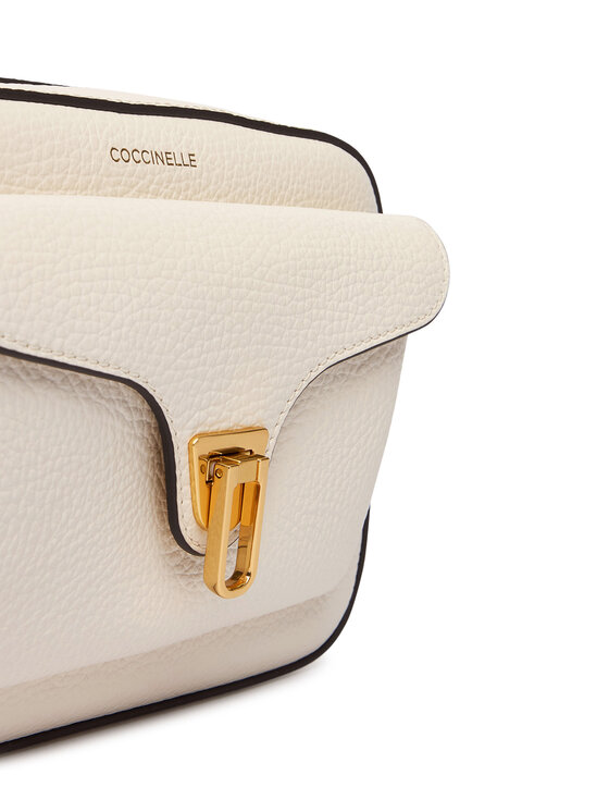 Coccinelle Coccinelle Ročna torba NOF Coccinelle Beat Soft Ribb E1 NOF 15 02 01 Écru