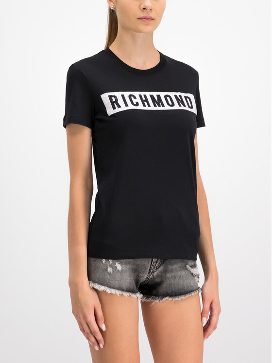 John Richmond John Richmond T-Shirt RWP19028TS Schwarz Regular Fit