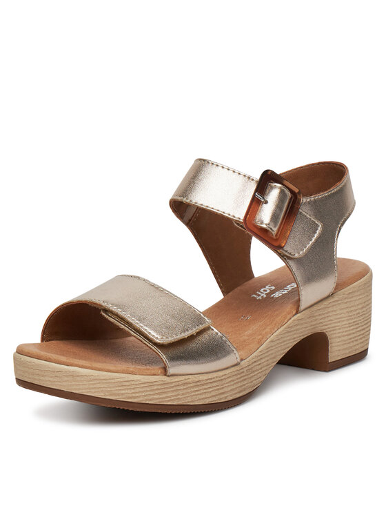 Remonte Remonte Sandalen D0N52-90 Goldfarben
