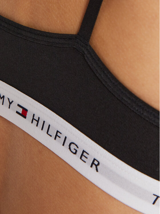 Tommy Hilfiger Tommy Hilfiger Komplekti kuuluvad 2 rinnahoidjat-top UW0UW05528 Must